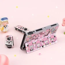 For Joycon Controller Cute Accessory Nintendo Switch OLED Case Cover SPY Family