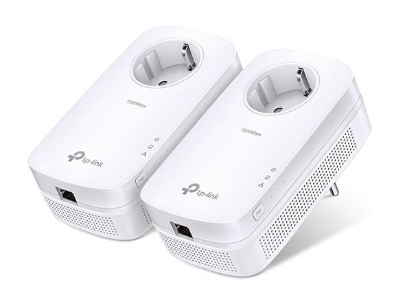 Tp-Link Weiss Tl-Pa8010p Kit Powerline Netzwerkadapter 1300 Mbit/S Ethernet/Lan Weiß 2 Stück(E) - Bild 2