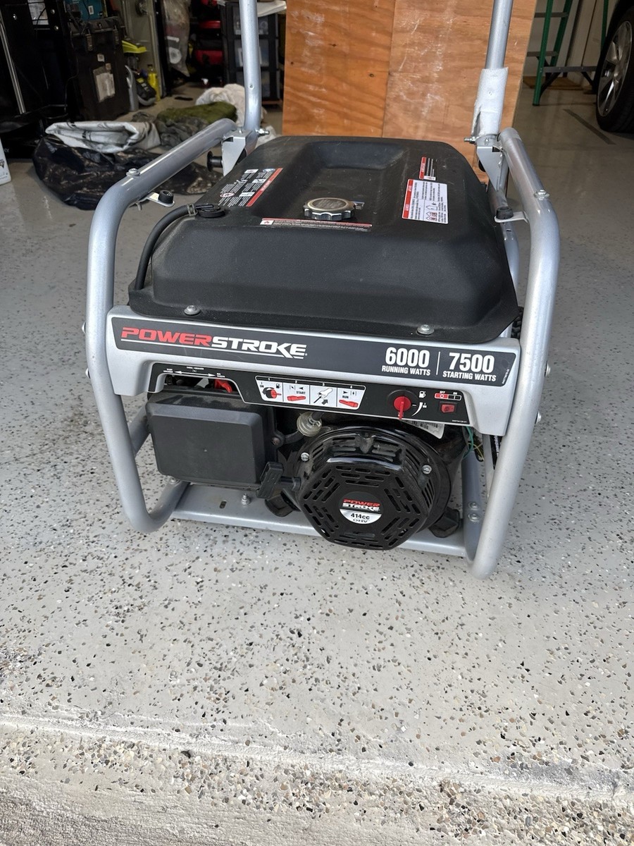 2,500円お安く!◎完売再製作◎Volan◎Power FLEX 1◎9.7 PowerStroke 6000/7500 Watt Portable Gas Generator 120V/240V w