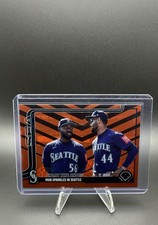 25 Topps Update SEATTLE MARINERSJulio Rodriguez, Randy Arozarena #US244 Holiday 