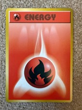 Pokemon Fire Energy Base Set Japanese WOTC Ungraded
