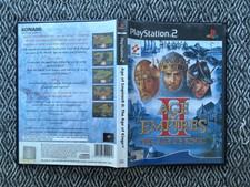 ps2 AGE OF EMPIRES II 2 The Age Of Kings Game Playstation PAL UK EXCLUSIVE