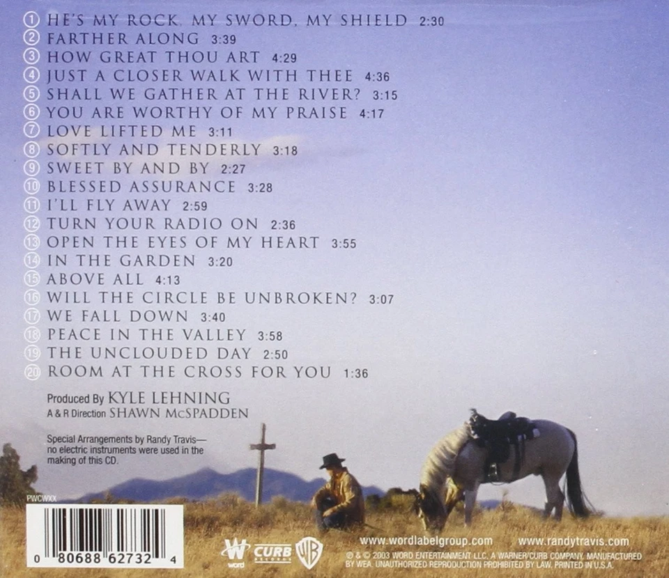 Randy Travis Worship & Faith (CD) (US IMPORT) - Image 2 of 2
