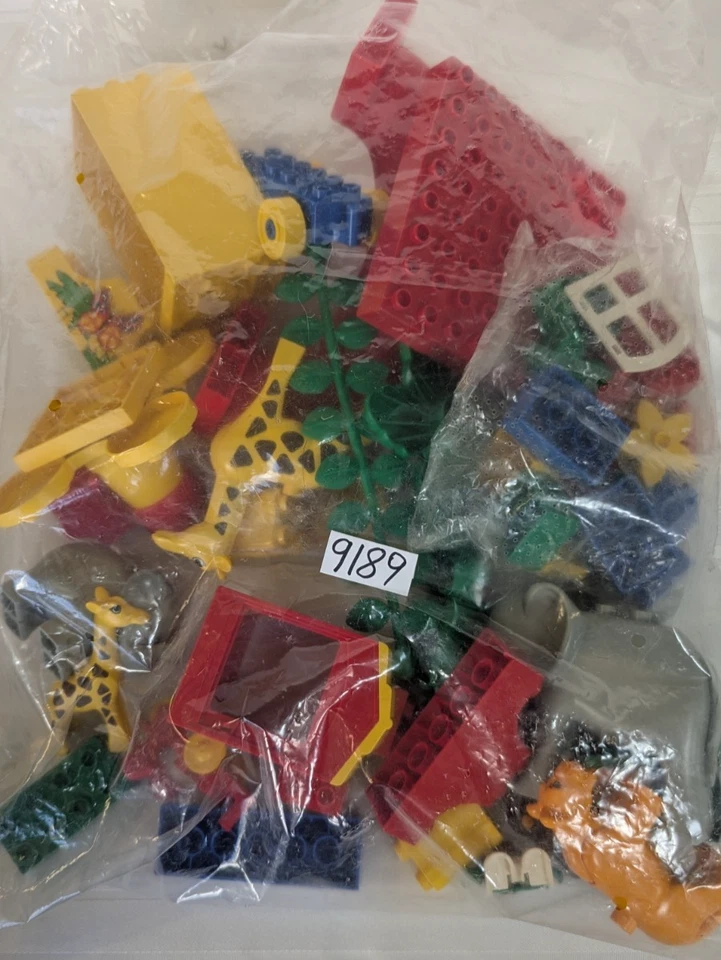 Vintage LEGO DUPLO Town ZOO 9189-1 ANIMAL & FUN PARK Neu Komplett (98/5) - Bild 4 von 4