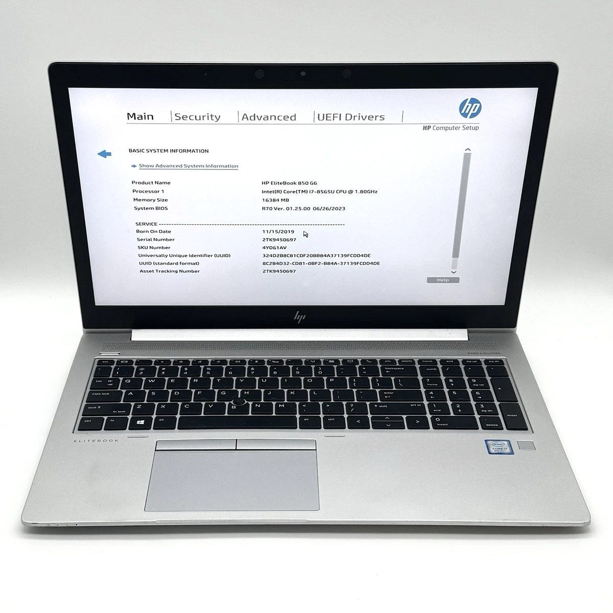 HP Intel Core i7 8th Gen. PC Laptops & Netbooks 1.50-1.99 GHz