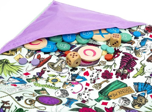 Professor PUZZLE Alice’s Party Games Mat - Alice in Wonderland Themed games mat  - Picture 2 of 3