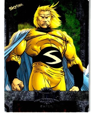 2023 Skybox Marvel Metal Universe Dark Avengers Sentry #37 Trading Card