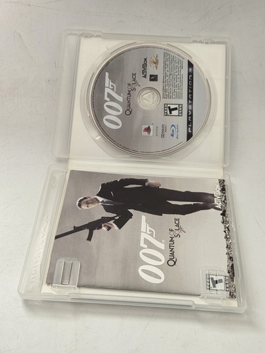 James Bond 007: Quantum of Solace PlayStation 3 PS3 pulito completo CIB - Foto 2 di 6