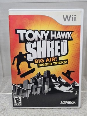 Tony Hawk: Shred Nintendo Wii GAME ONLY w/ Manual Tested FREE SHIPPING