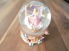 Disney Cinderella Snow Globe Music Box  A Dream Is A Wish Your Heart Makes