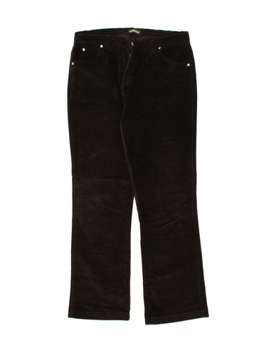 CARRERA Womens Bootcut Casual Trousers IT 48 XL W36 L30 Black Cotton BB06