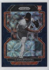 2022 Panini Prizm Navy Blue Kaleidoscope Prizm 30/35 Camilo Doval #58 0i5i