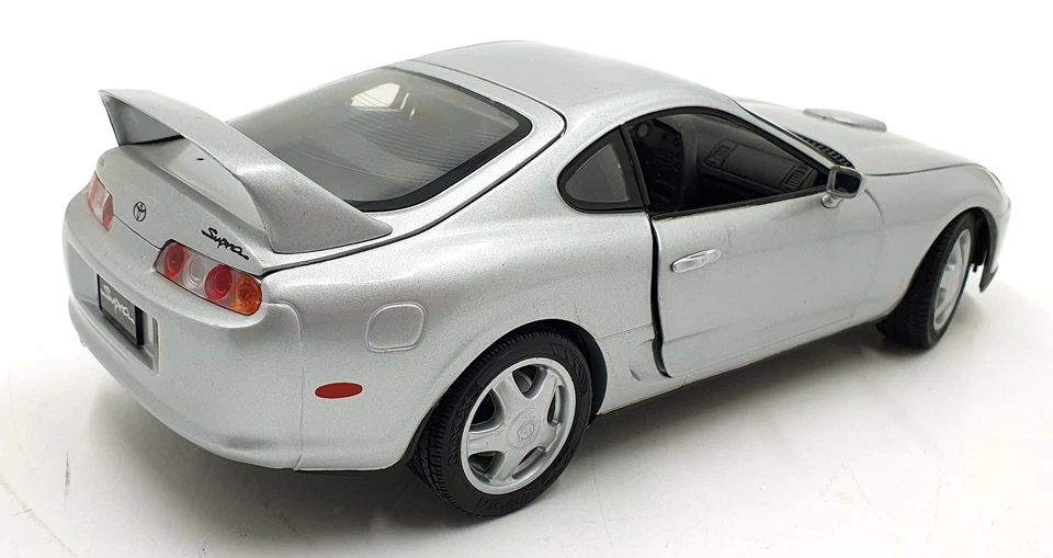 Kyosho 1/18 Scale Diecast 7014S - Toyota Supra LHD - Silver - Image 2 of 4