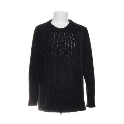 Qed London, Strickpullover, Größe: S/M, Schwarz, Acryl, Grobstrick, Damen #TN2