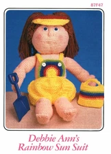 Debbie Ann's Rainbow Sun Suit | Annie's Pattern Club 87F47