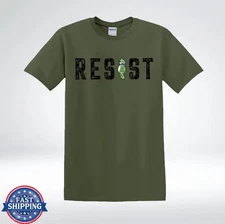 Resist Movement Protest Graphic Frog Political Humor T-Shirt