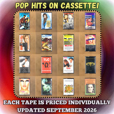 BUILD UR OWN CASSETTE LOT ALL TAPES PRICED $5...