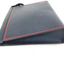 LOUIS VUITTON M63394 Taiga Pochette Voyage Bag Pouch Bicolor Second Bag Taiga Le