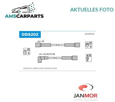 ZÜNDLEITUNGSSATZ ZÜNDKABEL ODS202 JANMOR P NEU OE QUALITÄT