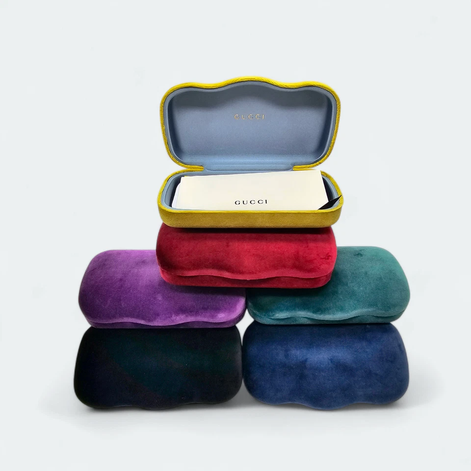 New GUCCI Eyeglasses & Sunglasses Case Authentic & Case Cloth