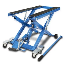 Motorcycle Scissor Lift XL for Cruiser blue CB14594