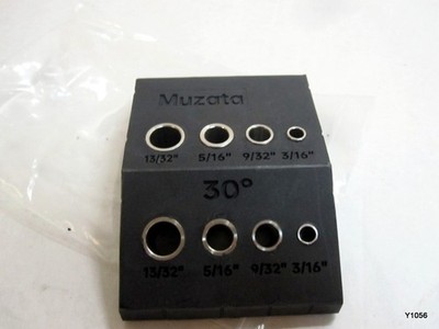 Muzata 1Pack Multi Angle Drill Guide Fit 30 45 90 Degree Cable Railing Kit CT24