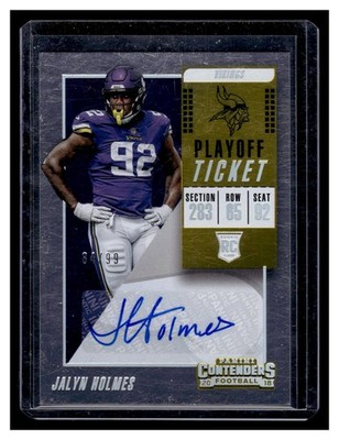 Holmes, Jalyn - 2018 Contenders - Autograph - 84/99