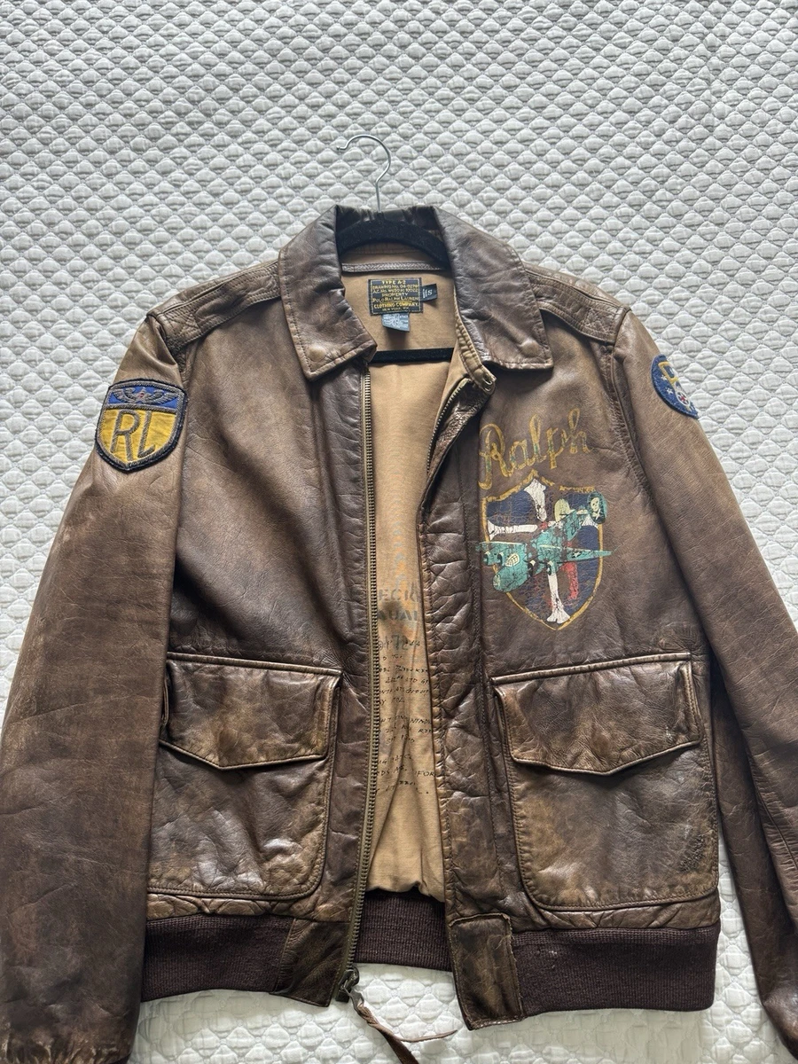 Polo Ralph Lauren Zip Leather Outer Shell Coats, Jackets & Vests