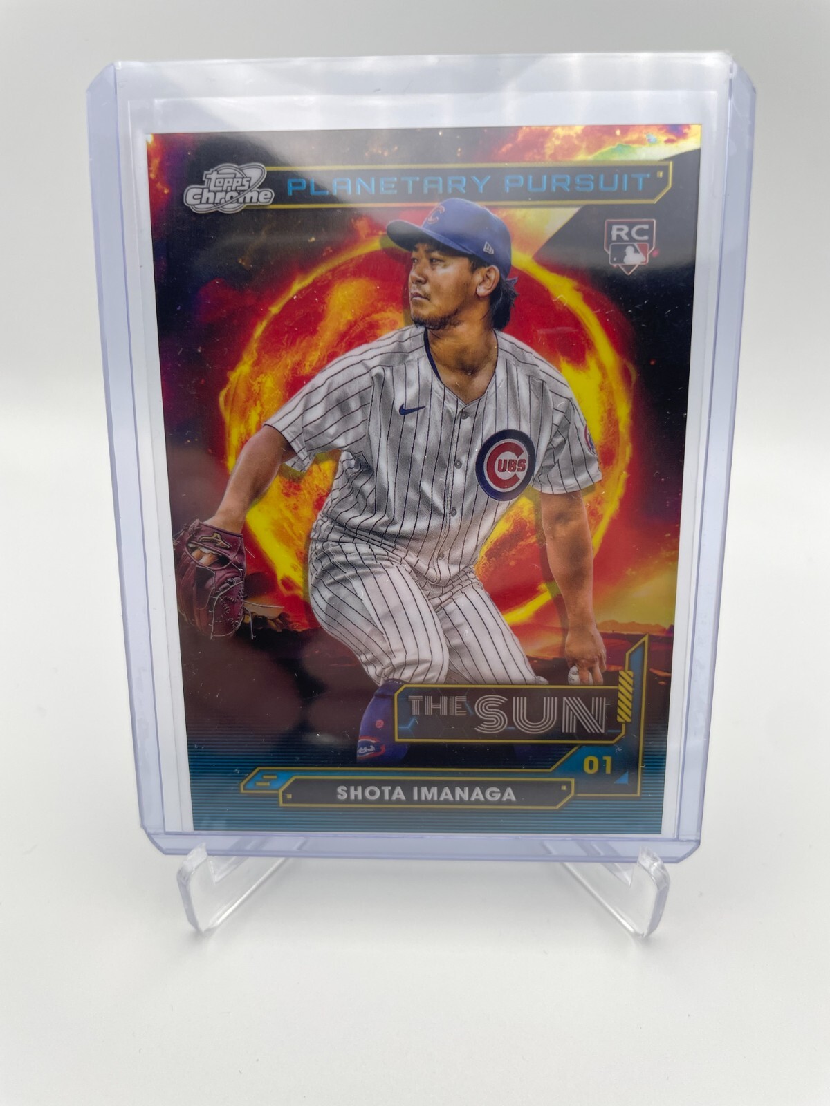 2024 Topps Chrome Cosmic Shota Imanaga RC Planetary Pursuit Sun Cubs #PPS-7