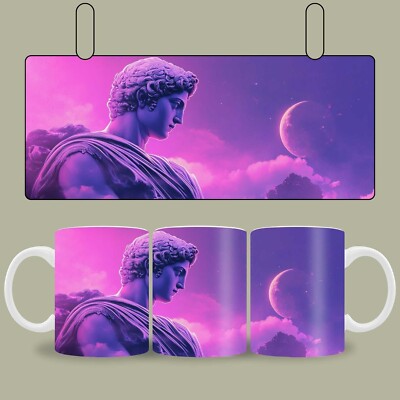 Kaffeetasse Vaporwave Apollo Tasse Kaffeebecher Geschenk Keramik