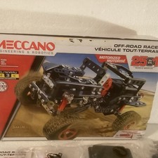 Meccano 17204 Off-Road Racer 25-IN-1 Motorized Erector Set Kit New Open Box