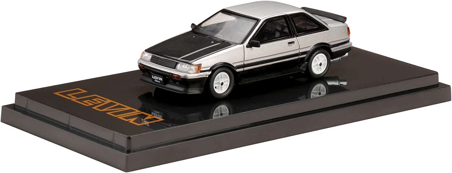 Колесо Hobby JAPAN 1/64 TOYOTA COROLLA AE86 TOMS IGETA Серебристо-черное HJ641035TSK