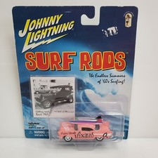 Johnny Lightning Surf Rods 57 Chevy Bel Air Pink