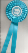 Ten Brexit Party Rosettes