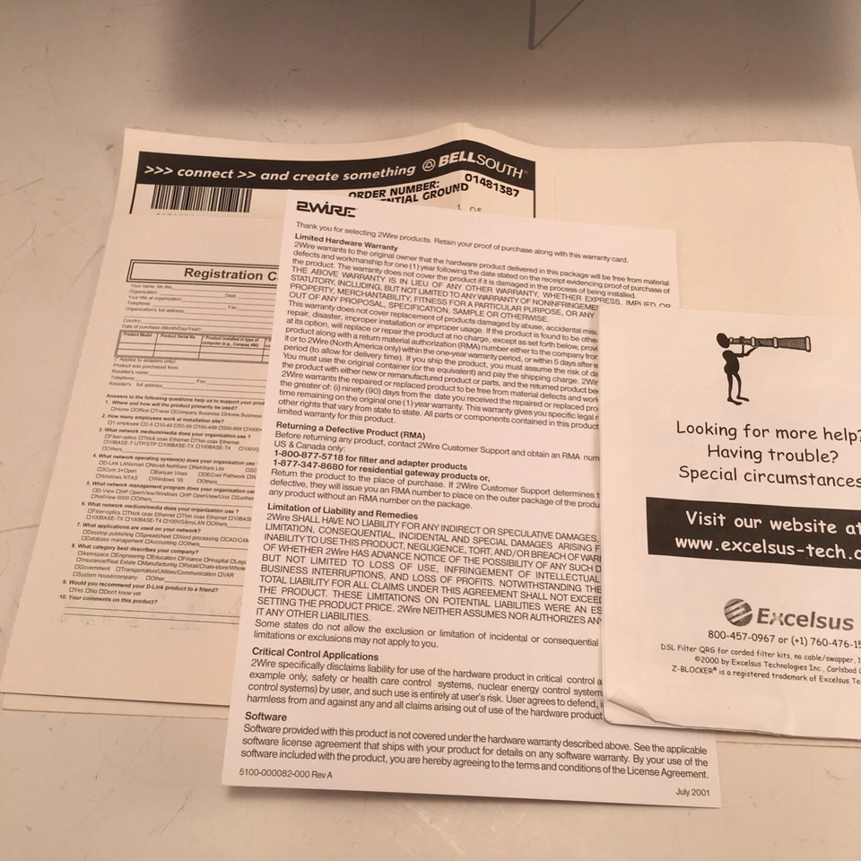 Vintage D-Link DHN-520 10Mb Phone Line internal adapter - Image 3 of 4