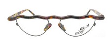 New Authentic Robert R dger 460 37 90s Austria Vintage Multi-Color Eyeglasses