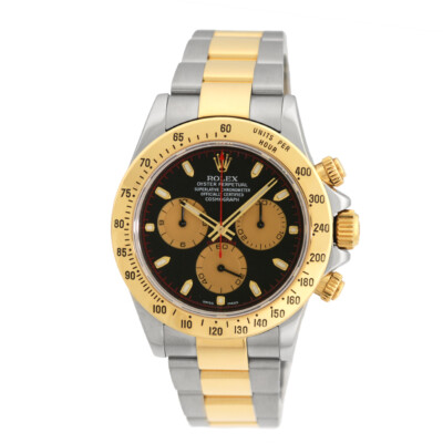 ROLEX Stainless Steel  & Yellow Gold 40mm Daytona Cosmograph 116523 Warranty Box