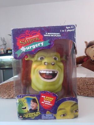 Dream Works Shrek Spiel Brain Buster 1-2 Spieler 2 Spiele ab 4, Konzentration 
