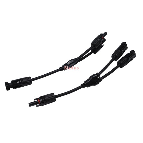 1 par divisor de cable solar impermeable IP67 2Y rama panel solar conector de cable - Imagen 15 de 20