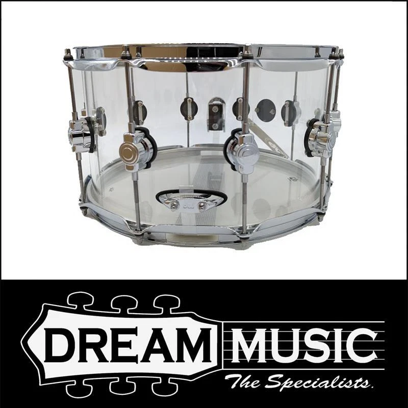 Dw acrylic snare 8x14 deals