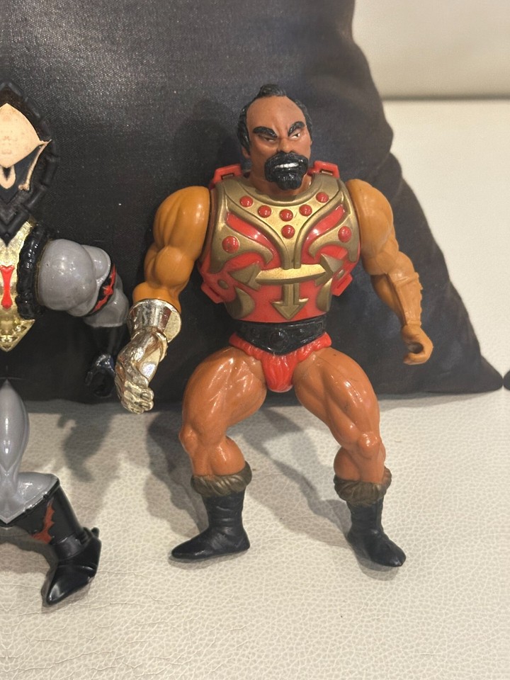 Vintage MOTU HeMan Action Figure Lot Hurricane Hordak Mosquitor