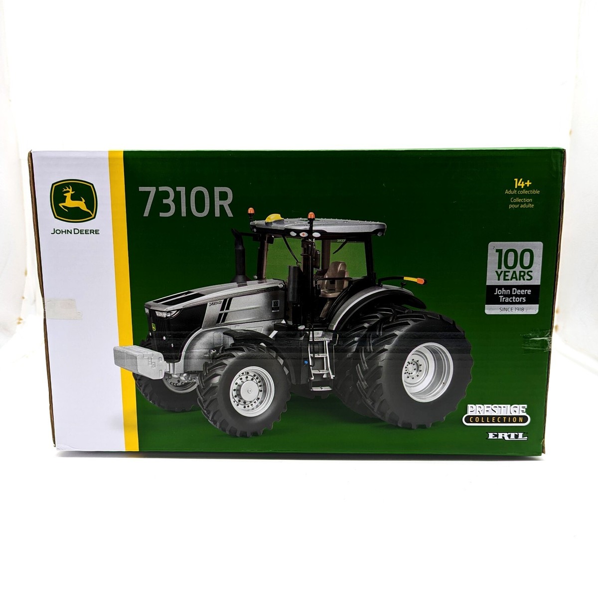 1/16 John Deere 7310R Prestige Silver Tractor 100Th Ann. Special