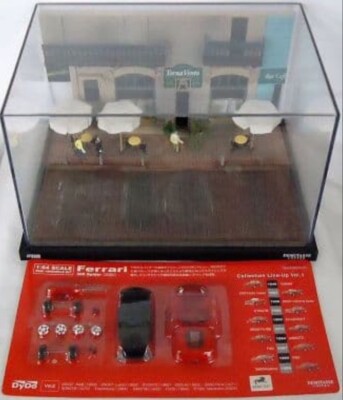Ferrari 1/64 Kyosho x Dydo diorama collection case 360Spider