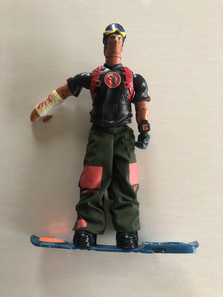 Figurine Action Man Flynt Snowboard 2004 Hasbro - x-missions