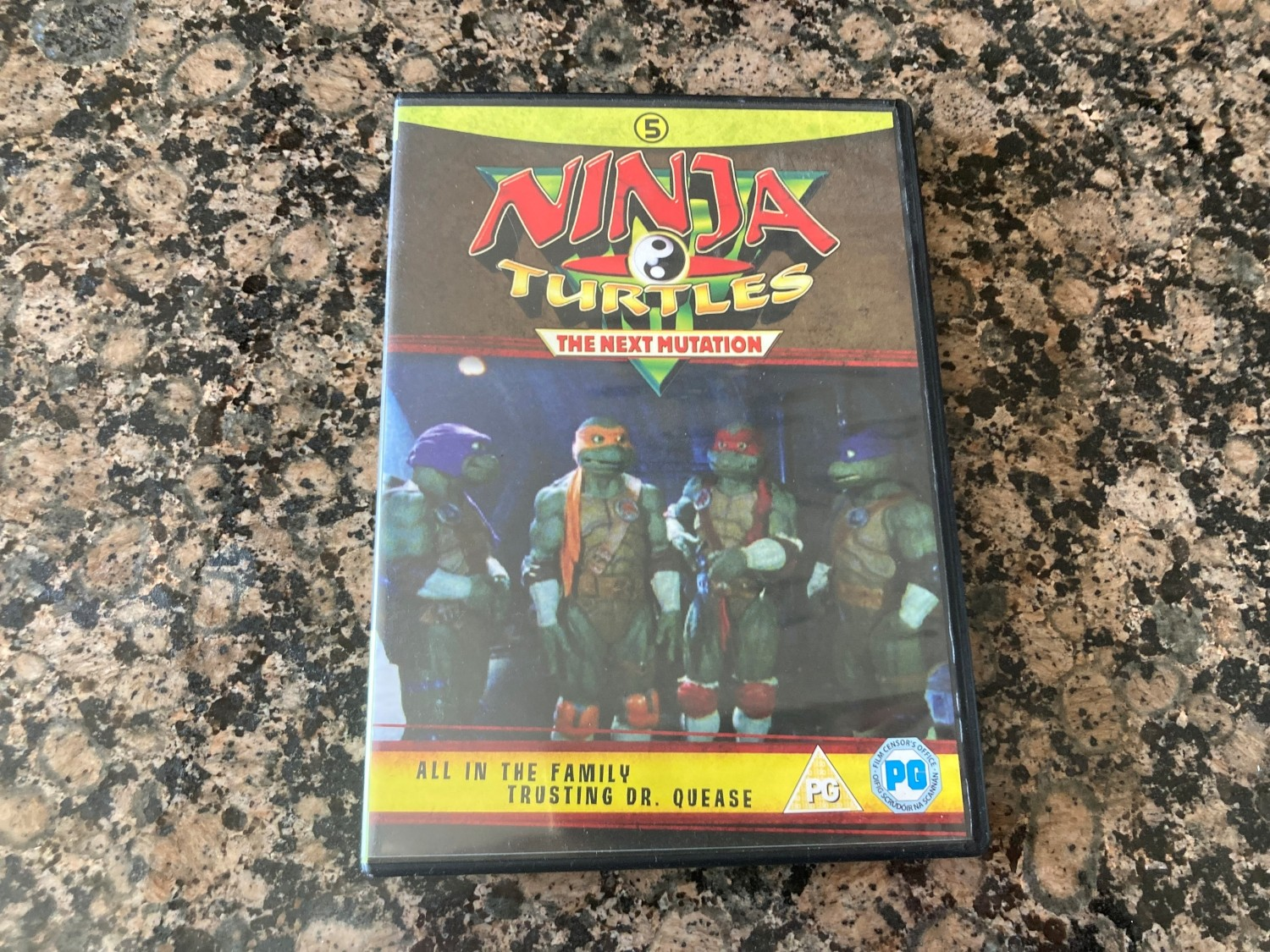 Ninja Turtles 5 The Next Mutation DVD FREE SHIPPING