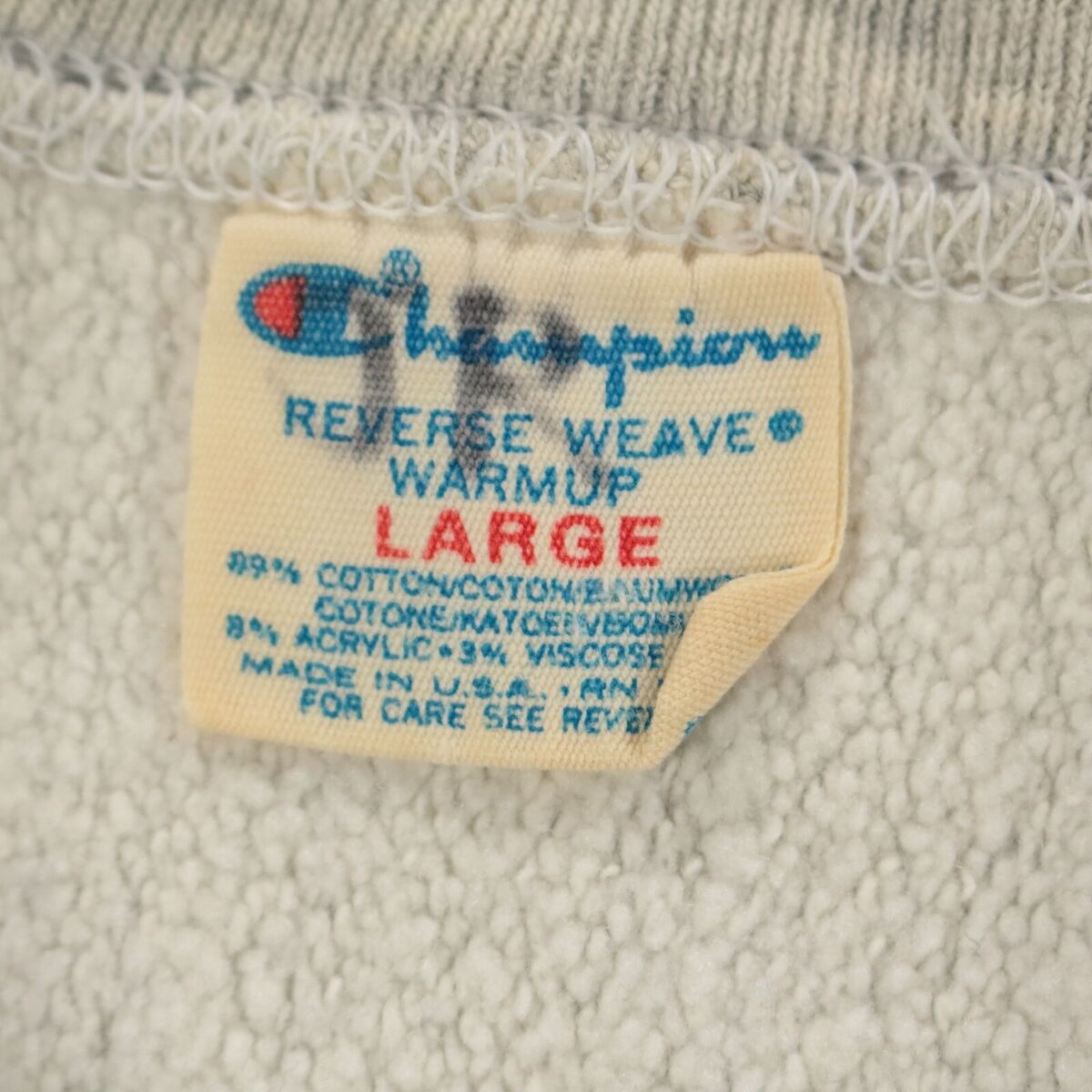vtg usa made 80s Champion reverse weave sweatshirt LARGE vtg usa made 80s Champion reverse weave sweatshirt LARGE