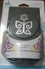 NEW EK Success Garland Punch Butterfly and Flower 54-91007 Scrapbook paper