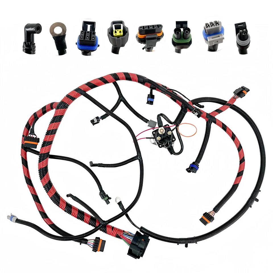 Conjunto de arnés de cableado de motor de 7,3 L para Ford F-250 F-350 FSD 1997 F7TZ-9A451-CA Foto 3 de 4