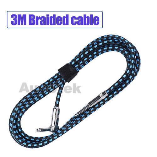 3M & 5M Electric Guitar Amp Cable Lead Instrument Audio 6.35mm 1/4" Male M/M - Picture 12 of 15