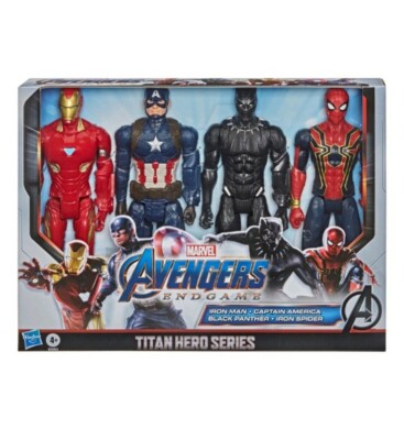 MARVEL AVENGERS ENDGAME TITAN HERO SERIES ACTION FIGURES 4 PACK